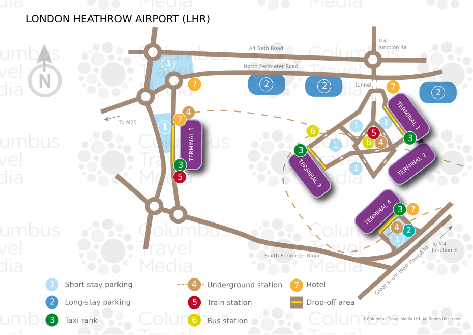 สนามบินนานาชาติลอนดอน ฮีทโทรว์  (London's Heathrow Airport)